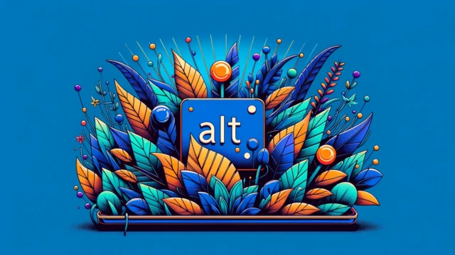 alt text cover - alt tag and leaves