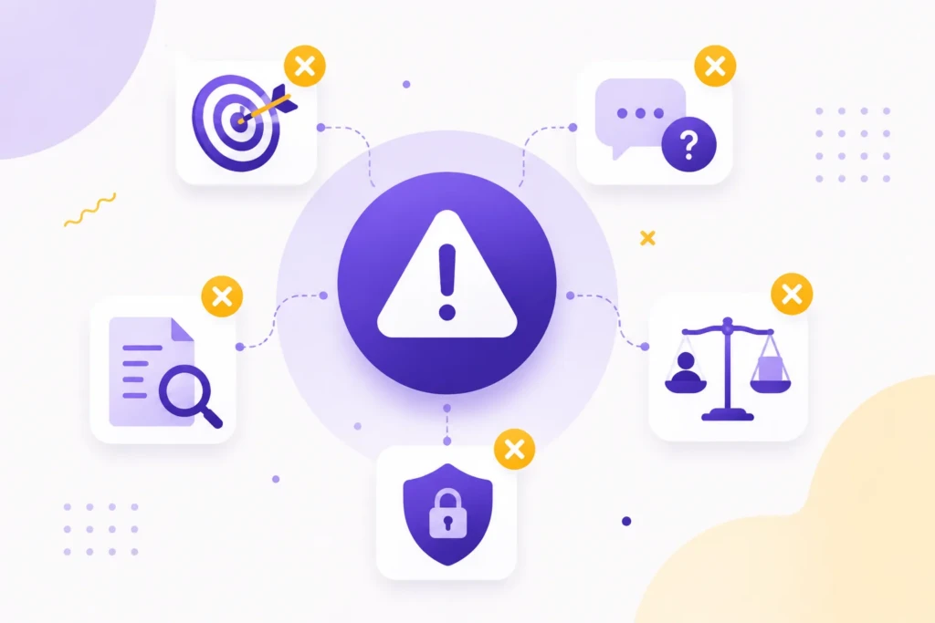 common mistakes people make with ai