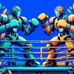 competitive analysis featured image - two robots in the ring