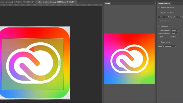 content aware photoshop screenshot