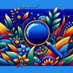 organic search - magnifying glass and plants