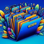 swipe file featured image - collection of inspiring files in a folder