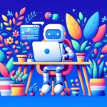 robot using a website builder