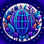 subdomain cover - globe icon and plants