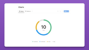 Social Media Calendar Notion Template - Image 3