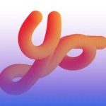 yo 3D lettering blend effect