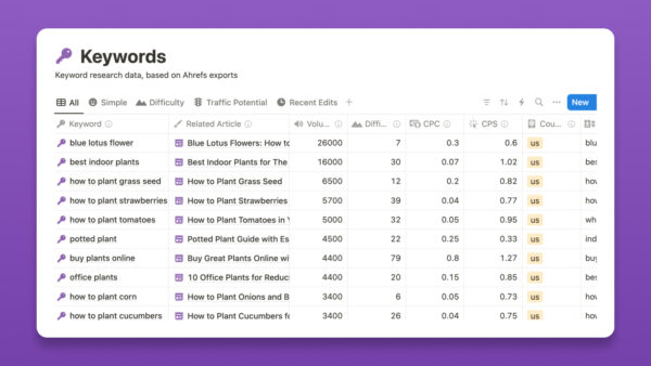 Content Calendar Notion Template - Image 3