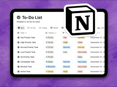 To-Do List Notion Template
