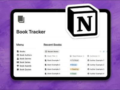 Book Tracker Notion Template