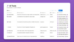 AI Prompt Library Notion Template - Image 2