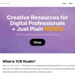 TCB Studio homepage update