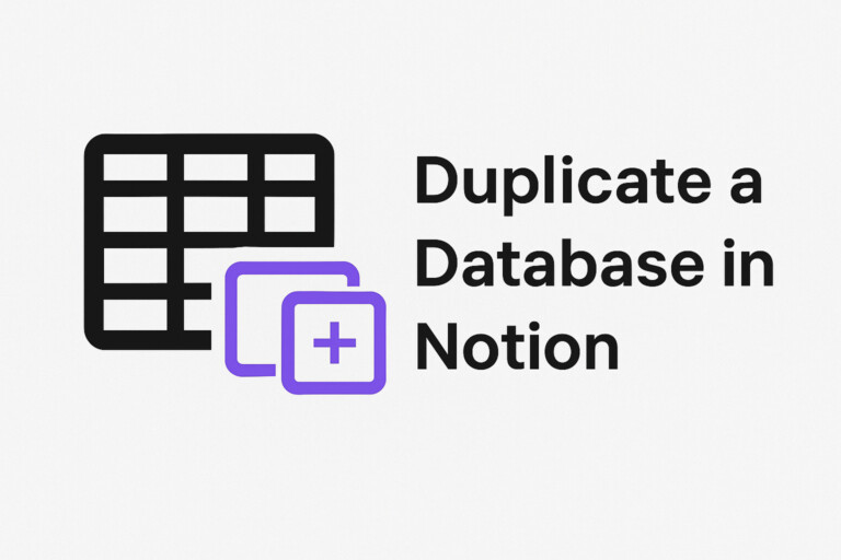duplicate database in notion cover