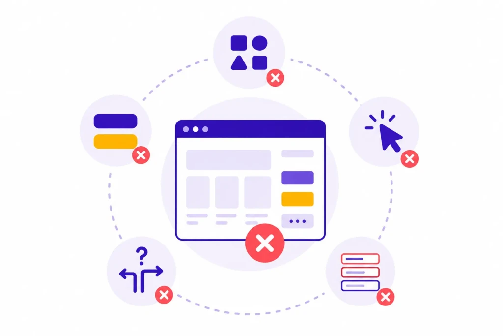 common ui mistakes