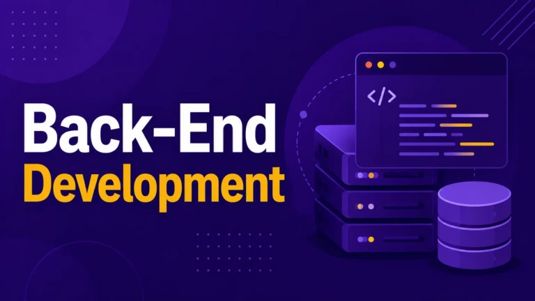 back-end development cover