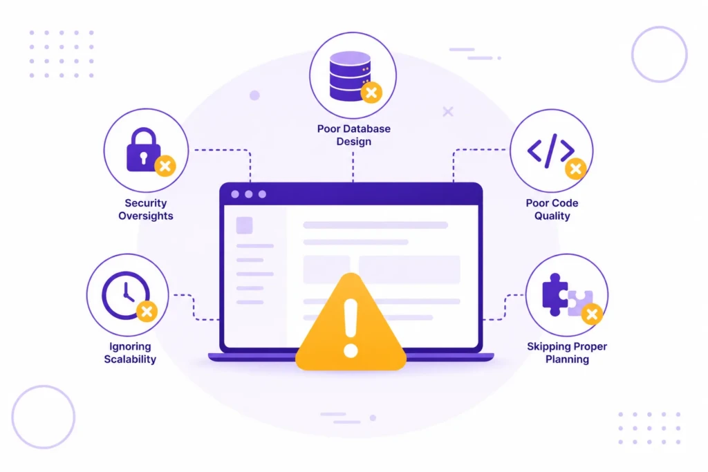 common back-end mistakes