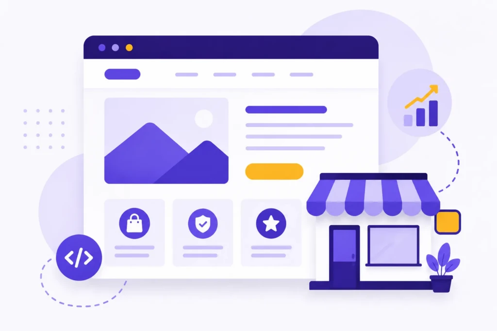 front-end development and small business websites