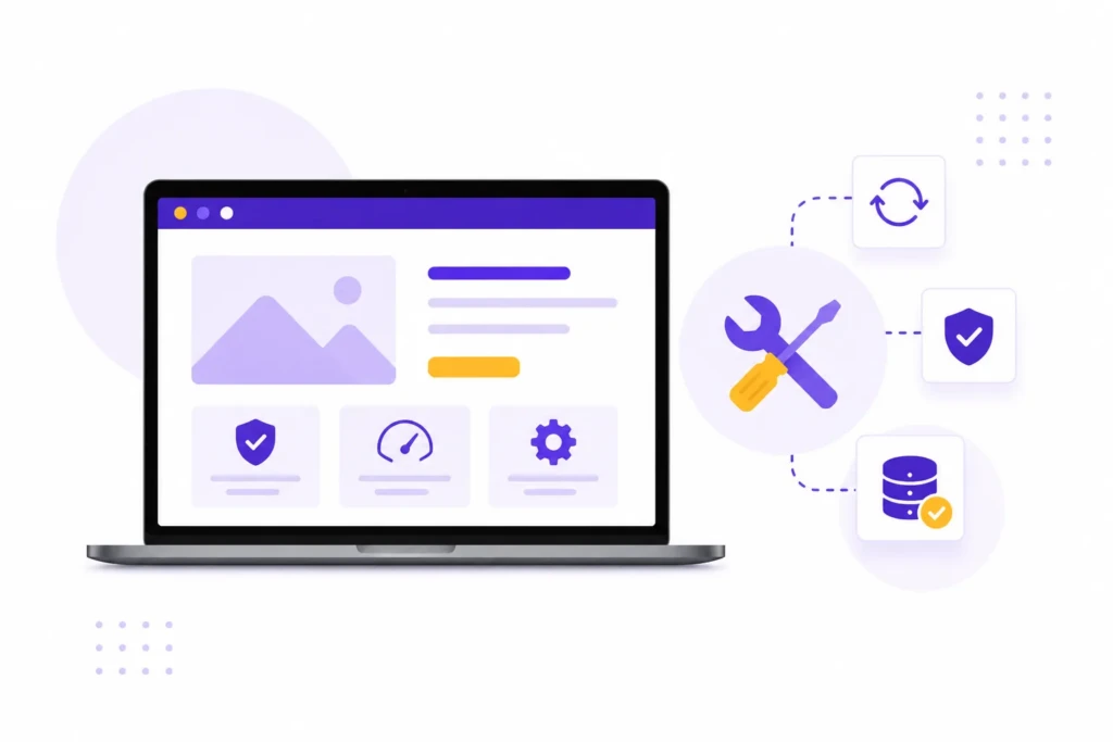 website maintenance