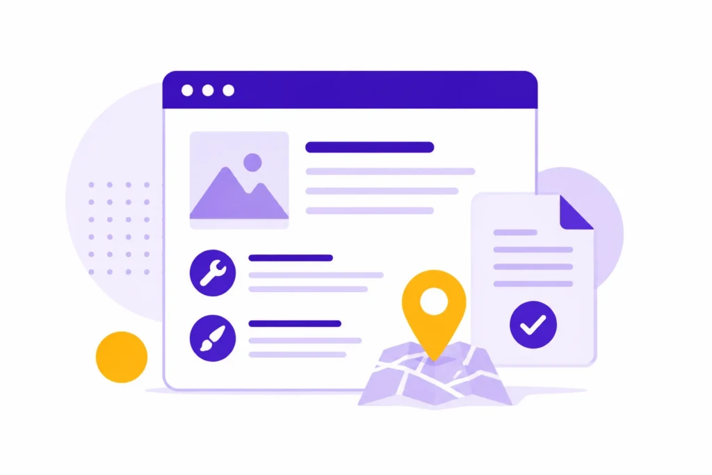 build content around your service area