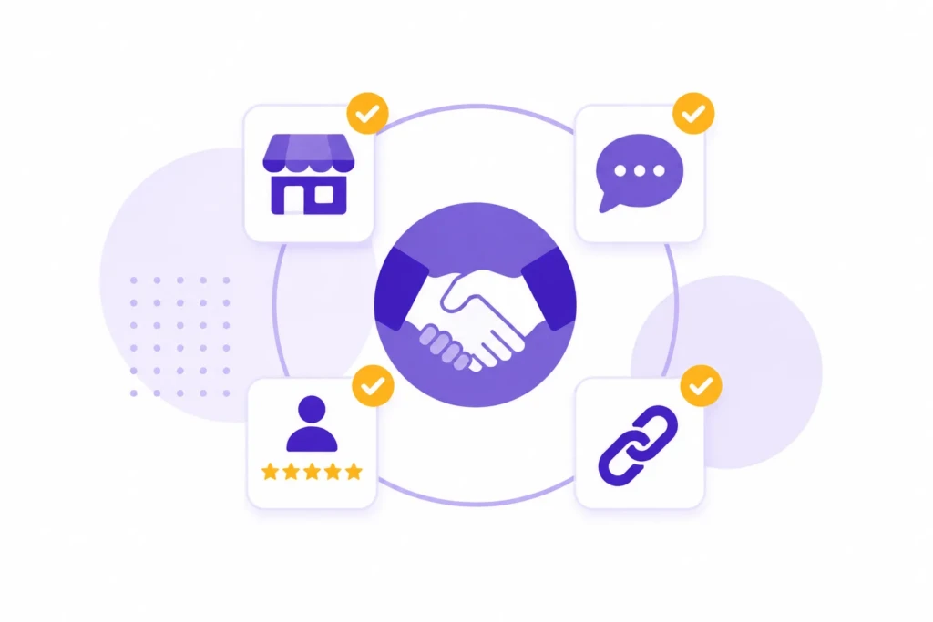 build trust beyond your website