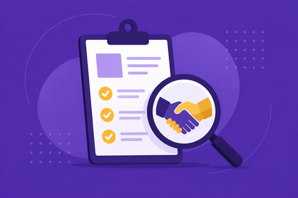 evaluate the proposal and the working relationship