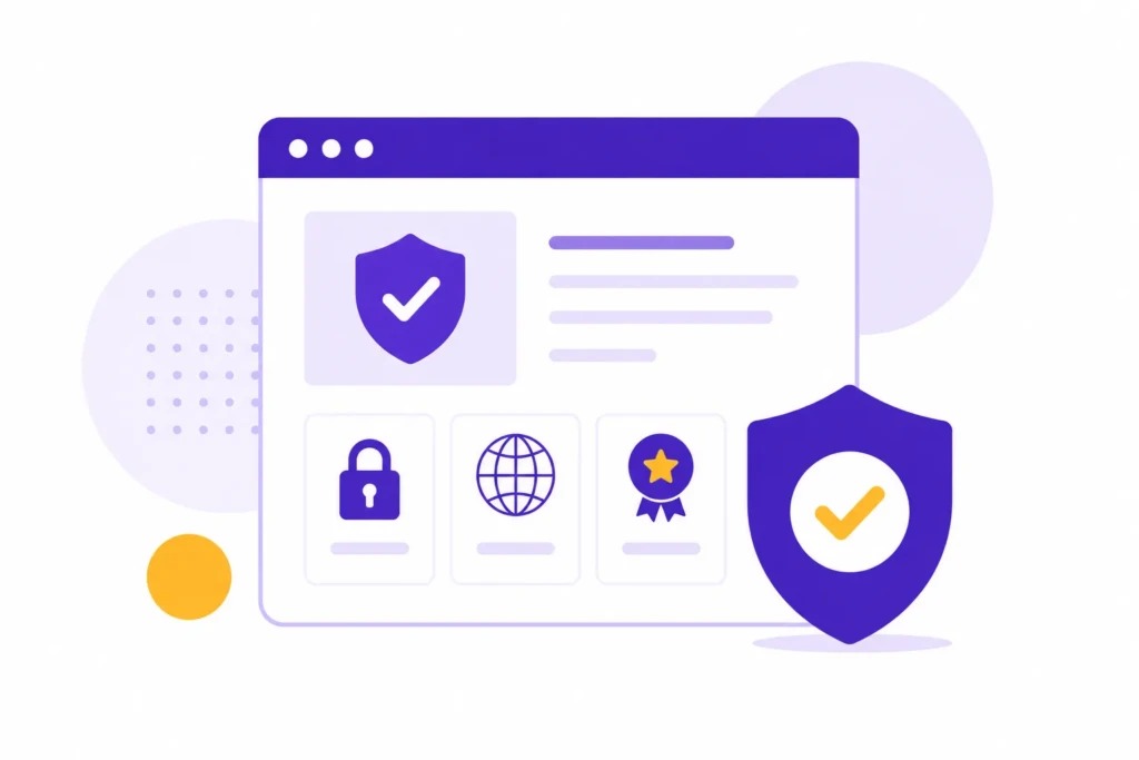 make it easy for google to trust your website