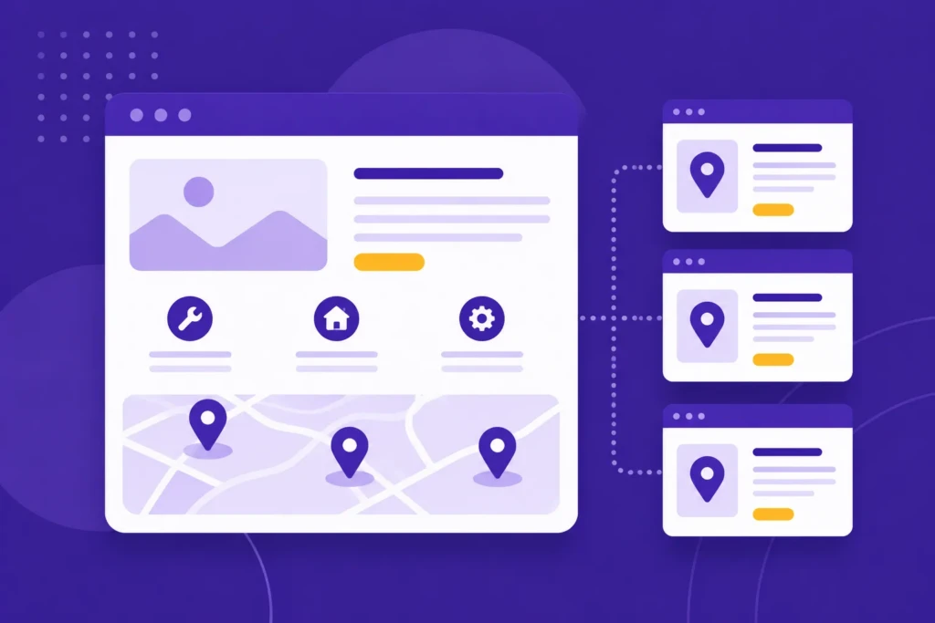 use location pages carefully
