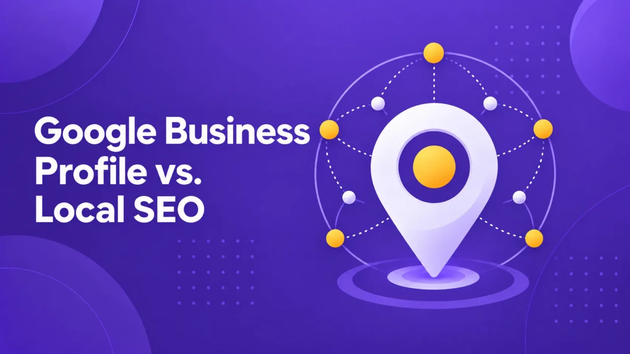 google business profile vs local seo cover