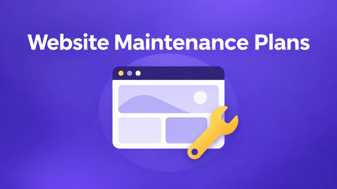 website maintenance plans