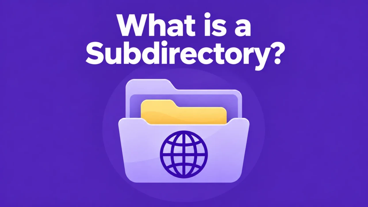 what is a subdirectory cover