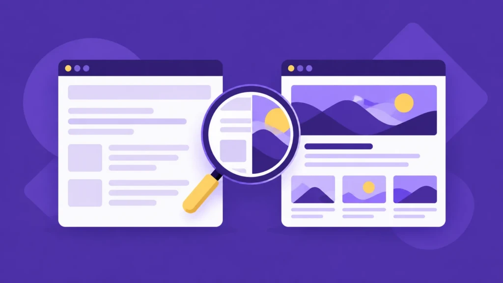 how to evaluate an existing website