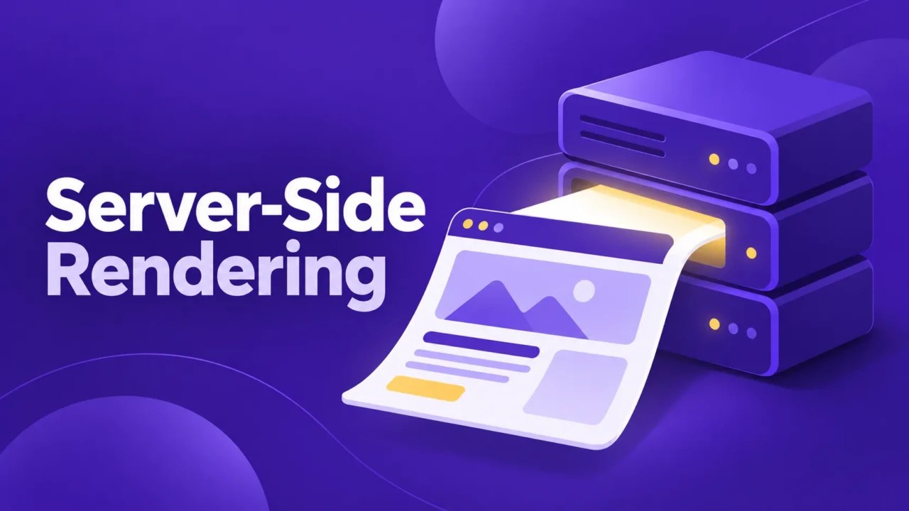 what is server-side rendering cover