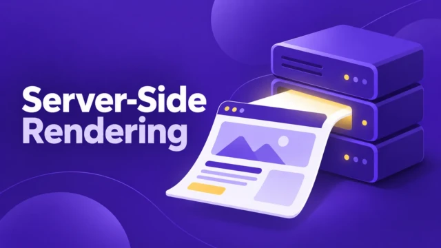what is server-side rendering cover
