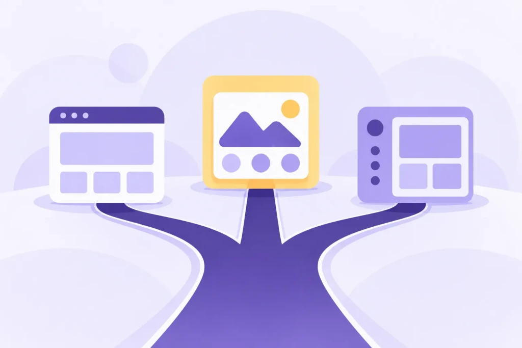 which website approach fits your budget